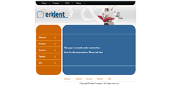 Desktop Screenshot of erident.com
